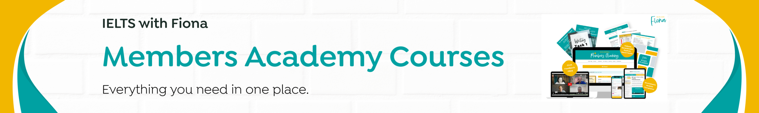 IELTS with Fiona Members Academy Courses