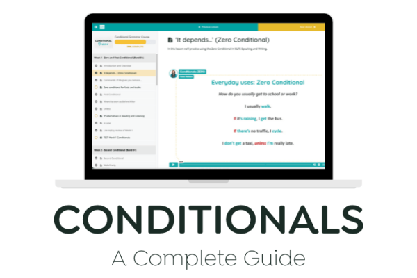 IELTS grammar - conditionals